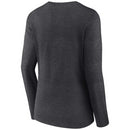 Kansas City Chiefs T-Shirt Women's NFL Super Bowl Grey LS Top