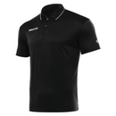 Macron Kid's Polo Shirt Draco Sportswear Black Top