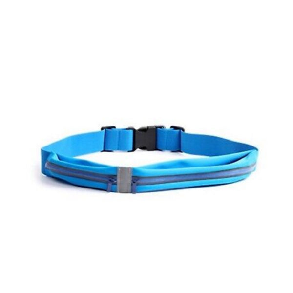 Akalas Blue Running Belt Sweatproof Waist Pack Bag