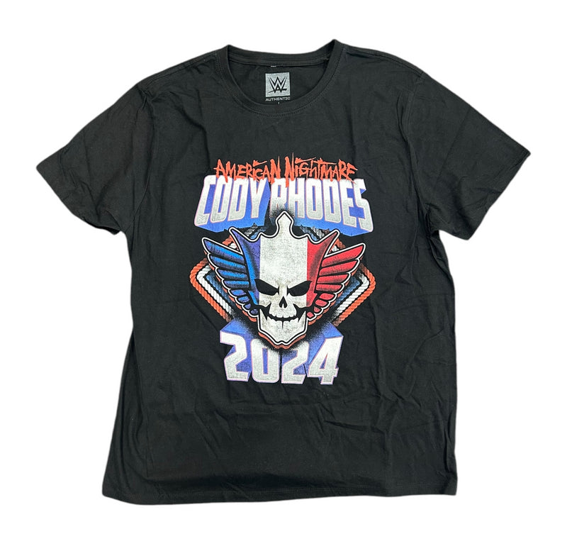 WWE Wrestling Men's T-Shirt Cody Rhodes France Top