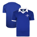 Chelsea Men's Football Shirt Score Draw Retro Top