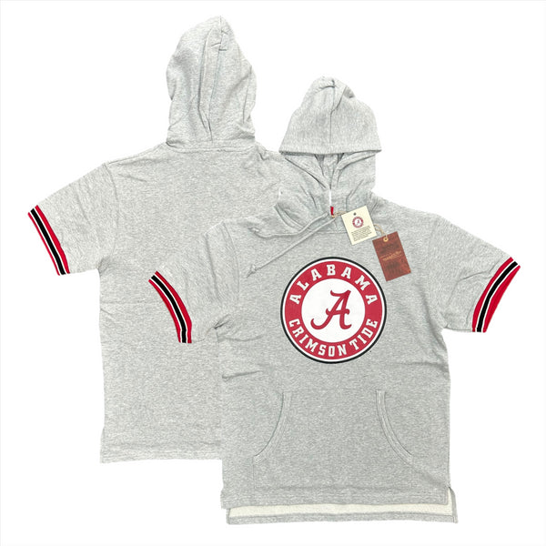 Alabama Crimson Tide Hoodie Men's NCAA French Terry SS Top