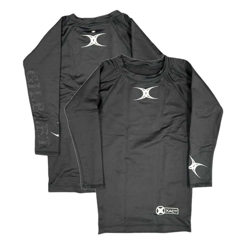 Gilbert Kid's Baselayer Top Rugby Under Shirt Xact Thermo LS