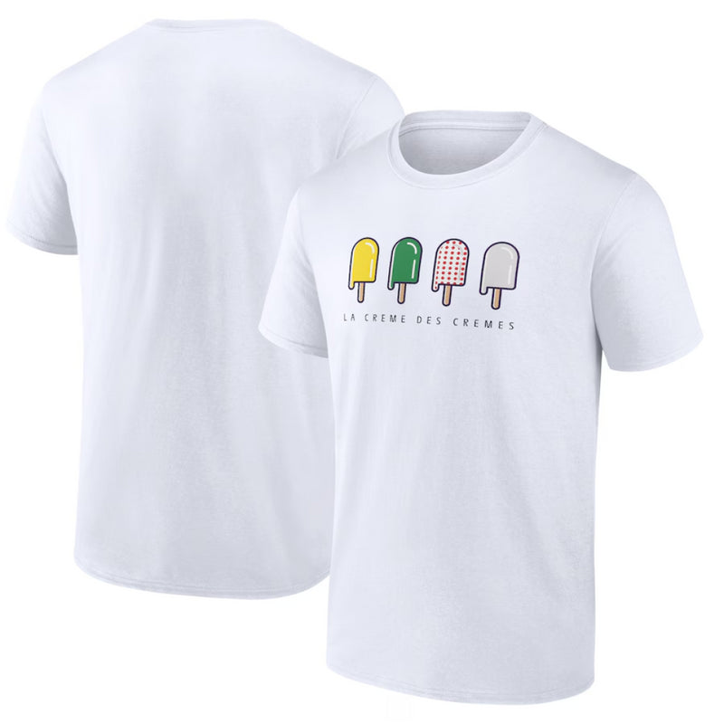 Tour de France T-Shirt Men's Cycling Ice Cream Top
