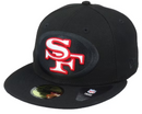 San Francisco 49ers NFL Cap Adult New Era American Football Fitted Hat