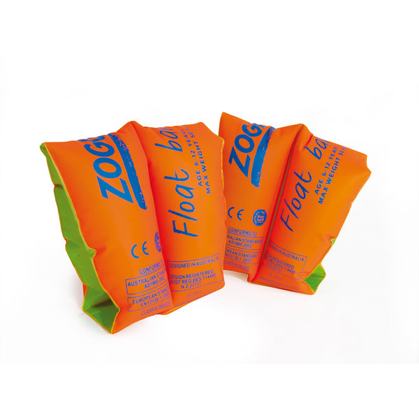 Zoggs Baby Arm Bands Swimming Orange Safe Float Arm Bands