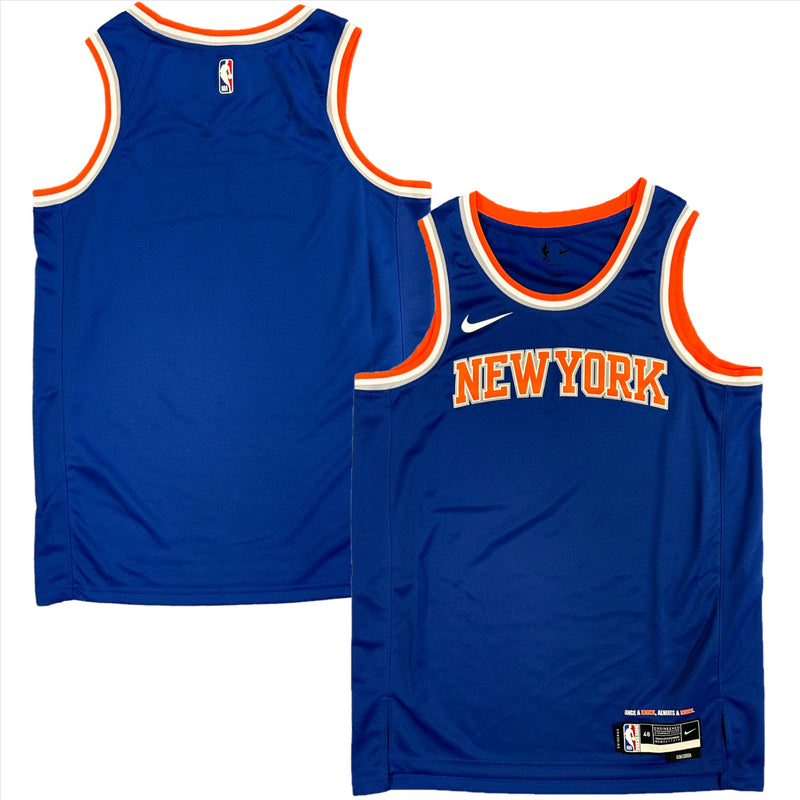 New York Knicks Jersey Kid's NBA Nike Icon Plain Jersey