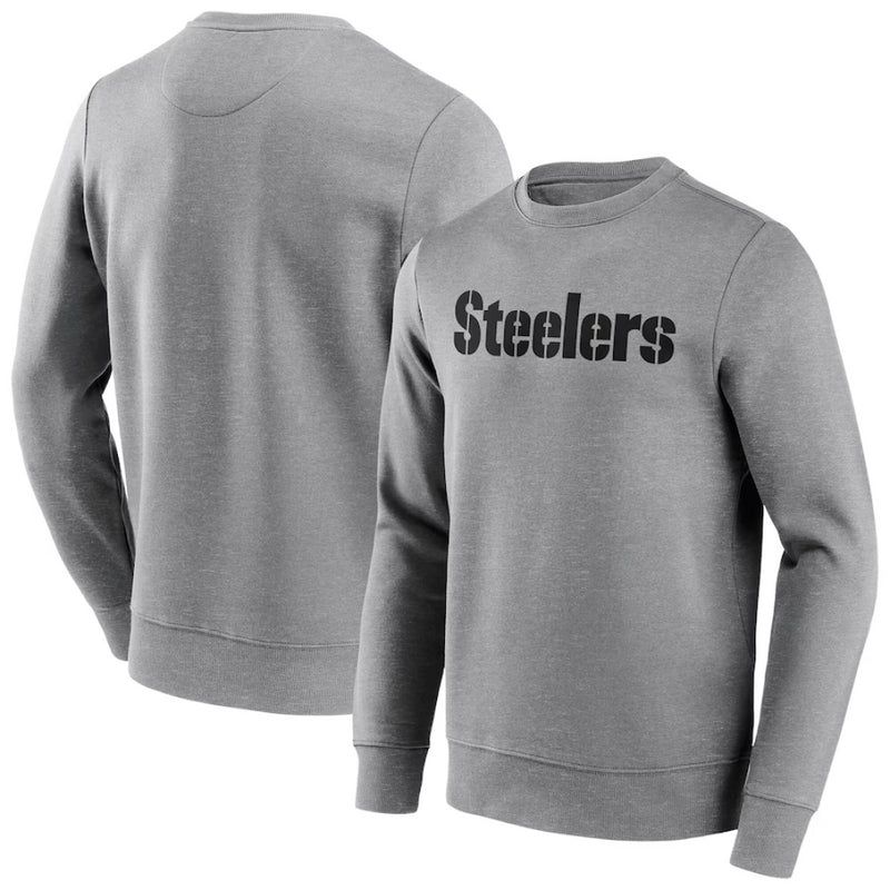 Pittsburgh Steelers NFL Sweatshirt Men's Neutral Wordmark Top