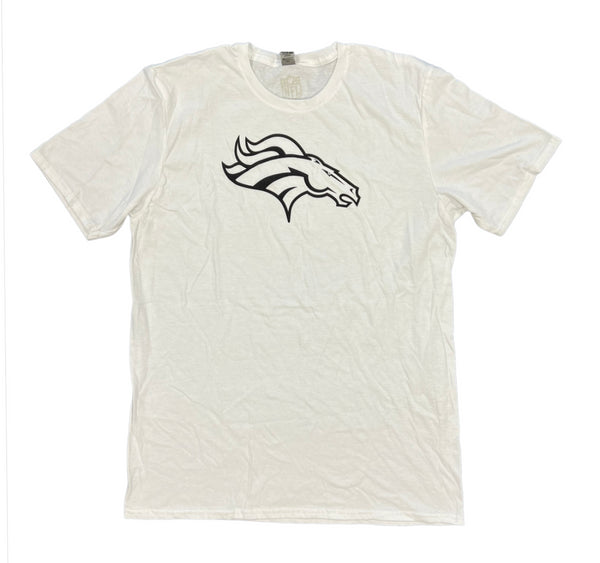 Denver Broncos Men's T-Shirt NFL Mono Logo Graphic Top