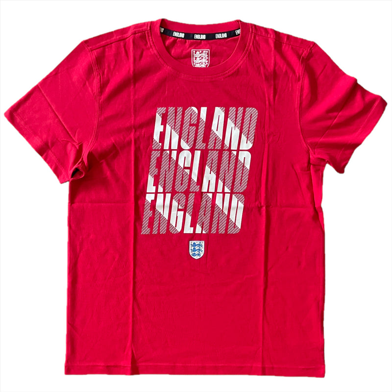 England Men's Football T-Shirt Fanatics Tee Top