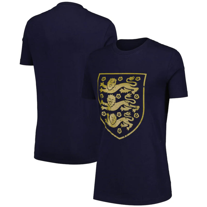 England Football Women's T-Shirt Large Mono Graphic Top