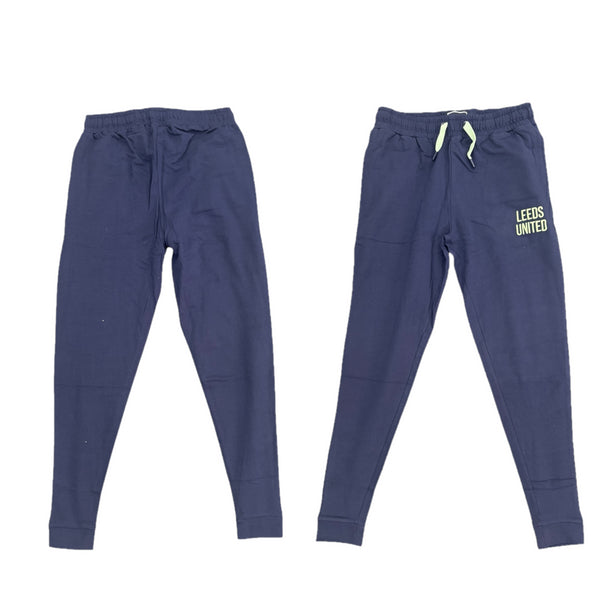 Leeds United Men's Joggers Football LUFC Lounge Jog Pants