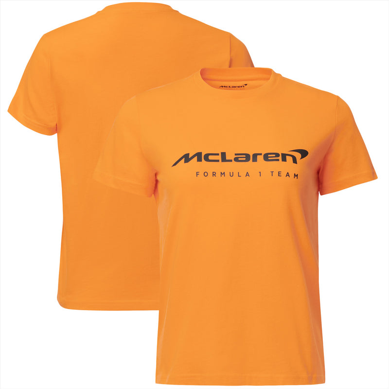McLaren Women's F1 T-Shirt Castore Short Sleeve Core Top