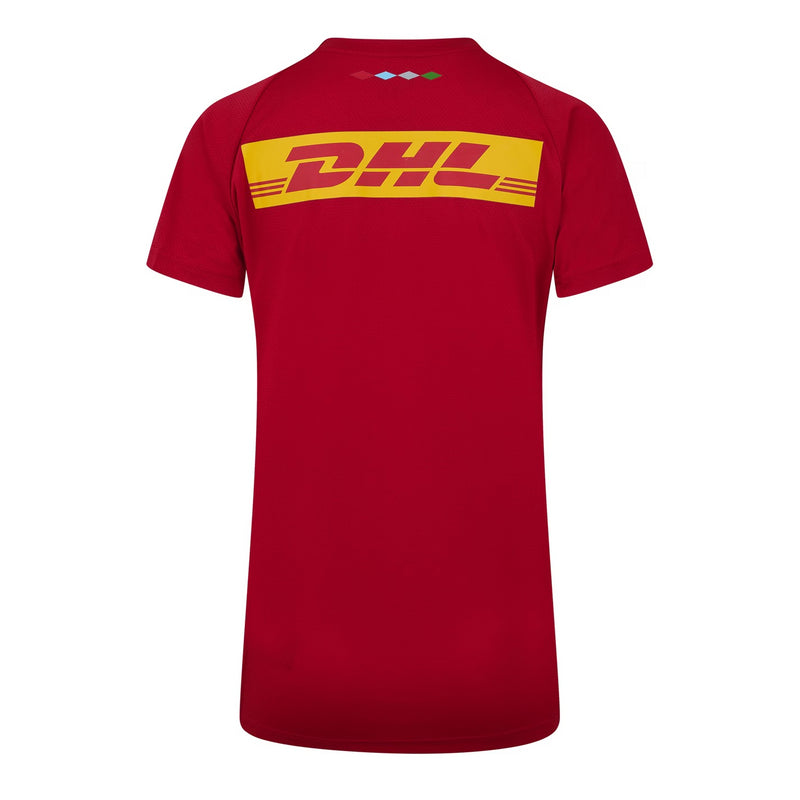 Harlequins Women's Rugby Jersey Castore Matchday Red Shirt