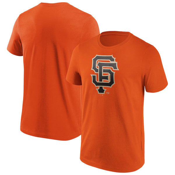 San Francisco Giants T-Shirt Men's MLB Baseball Secondary Colour Orange Top