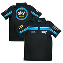 Team Sky MotoGP Polo Women's Black VR46 Polo Shirt
