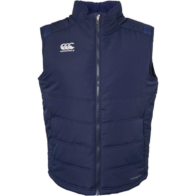 Canterbury Men's Rugby Gilet Navy Pro II Thermoreg Gilet