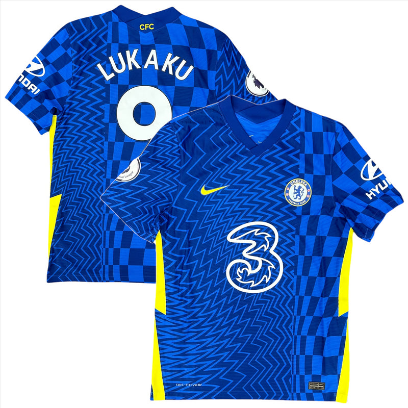 Chelsea Men's Football Shirt Nike 21/22 Home Vapor Top - Lukaku