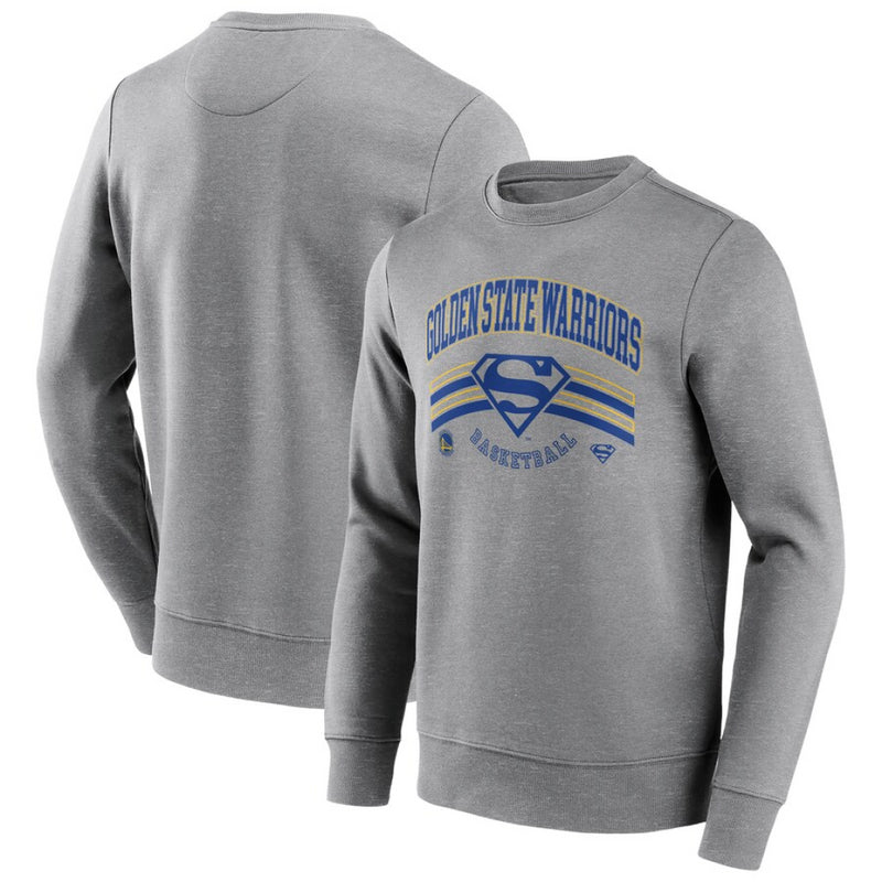 Golden State Warriors Sweatshirt Men's NBA DC Superman Top