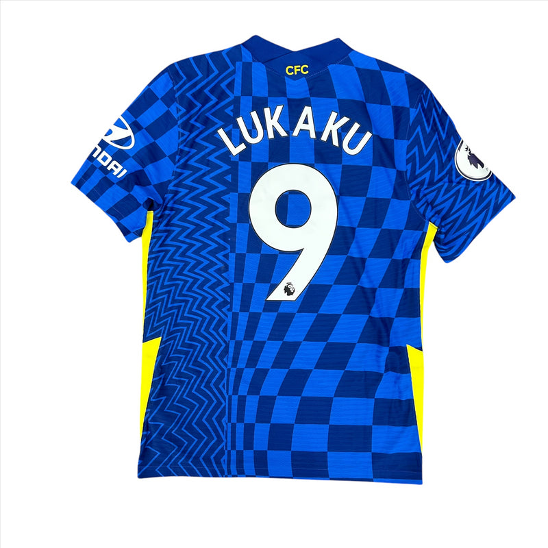 Chelsea Men's Football Shirt Nike 21/22 Home Vapor Top - Lukaku
