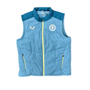 Aston Villa Men's Gilet Castore Blue Players Travel Jacket