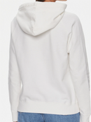 Lee Women's White Hoodie Regular Fit Top