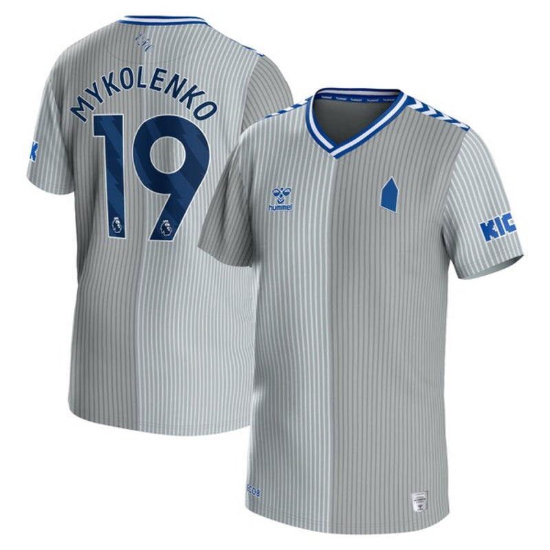 Everton Kid's Football Shirt 23/24 Third Top - Mykolenko