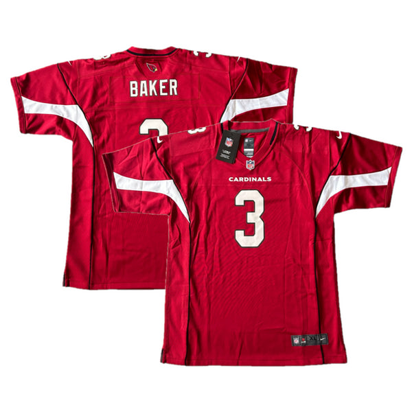 Arizona Cardinals NFL Jersey Kid's Nike Home Top - Baker 3