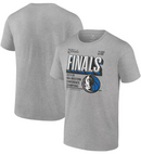 Dallas Mavericks Women's T-Shirt NBA Grey Top