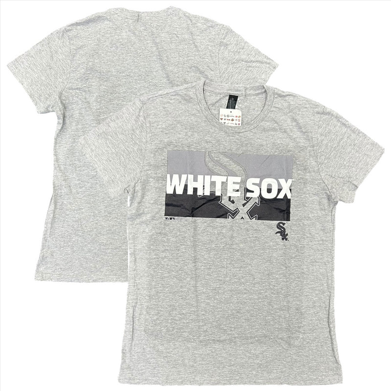 Chicago White Sox T-Shirt Women's MLB Square Off Graphic Top