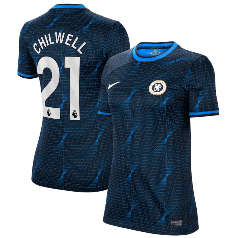 Chelsea Women's Nike Shirt Football Away Top - Chilwell 21