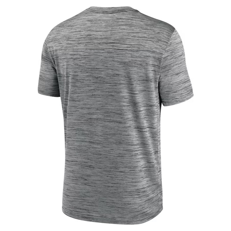 Chicago Cubs Men's T-Shirt Nike MLB Grey Velocity Top