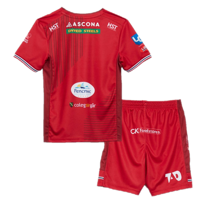 Scarlets Rugby Mini Kit Kid's Castore Home Mini Kit