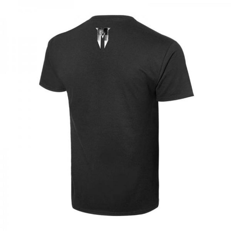 WWE Men's Black T-Shirt Drew Mcintyre Big Daddy Graphic Top