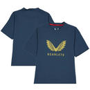 Scarlets Rugby Men's Tee Castore Cotton Logo SS T-shirt