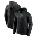 England Rugby Men's Hoodie Black Logo Graphic Hoodie