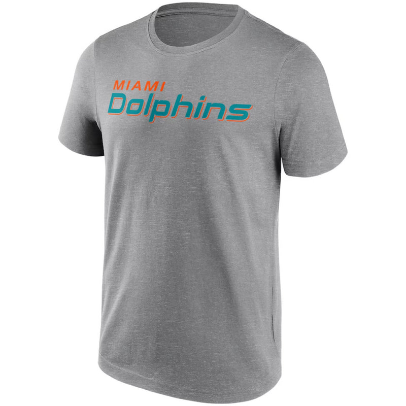 Miami Dolphins Men's T-Shirt NFL Wordmark Logo Top