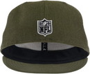 New England Patriots Cap Men's NFL New Era Olive Fitted Hat