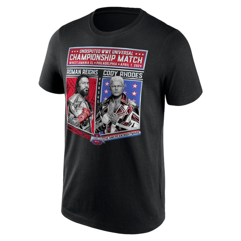 WWE Men's Graphic T-Shirt Damian Priest Black Top