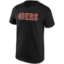 San Francisco 49ers T-Shirt Men's NFL Black Top