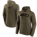 Seattle Seahawks Men's Hoodie NFL Khaki Top