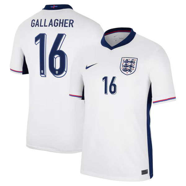 England Men's Football Shirt Nike Home Top - Gallagher 16