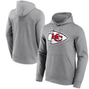 Kansas City Chiefs Hoodie Men's NFL Grey Top