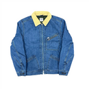Lee Men's Denim Jacket Full Zip Blue Jacket