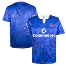 Chelsea Men's Football Shirt Score Draw Retro Top