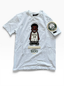 Men's Milwaukee Bucks T-Shirt Pro Standard NBA Giannis Top - New