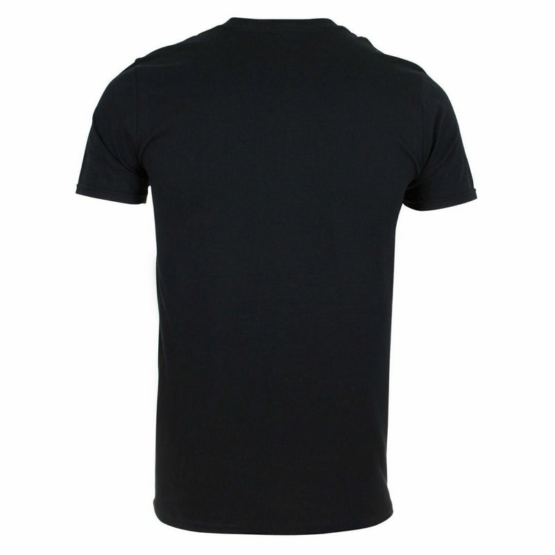 The Flash Men's T-Shirt DC Comics Line Logo Black Top