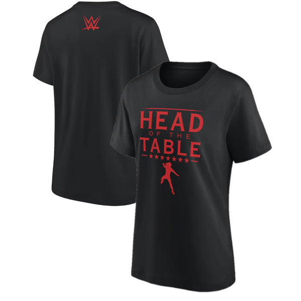 Roman Reigns WWE T-Shirt Women's Head Of The Table Top