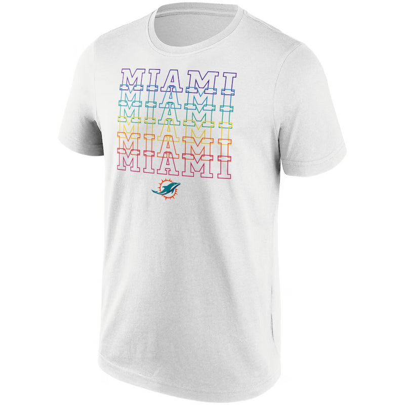 Miami Dolphins T-Shirt Men's NFL Pride Graphic Top