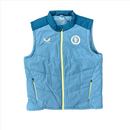 Aston Villa Football Gilet Men's Castore Players Travel Jacket